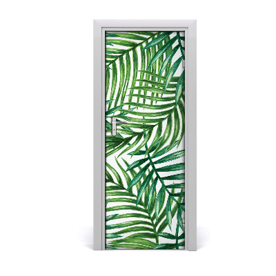 Fototapeta samolepiace na dvere Palmové listy