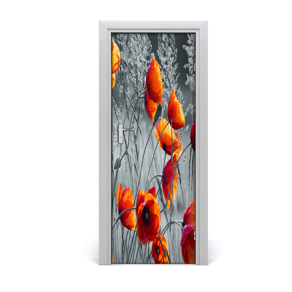Fototapeta na dvere Poľné maky
