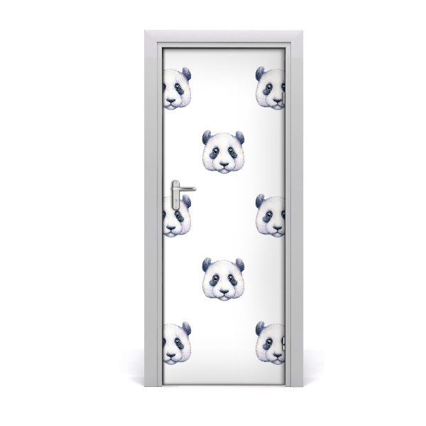 Fototapeta samolepiace na dvere Pandy