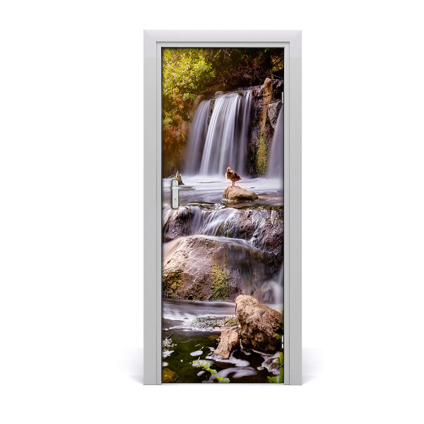 Fototapeta na dvere Vodopád vtákov