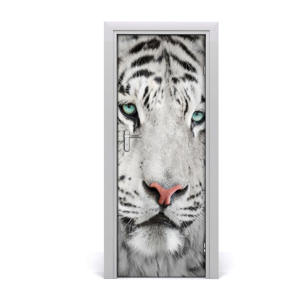 Fototapeta na dvere Biely tiger