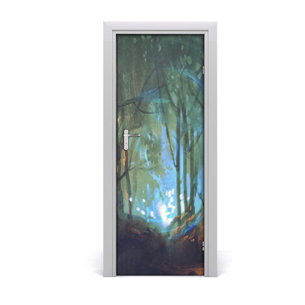 Fototapeta na dvere Mystický les