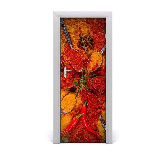 Fototapeta samolepiace na dvere Aromatické korenie