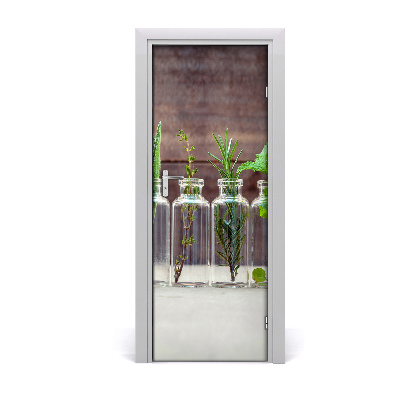 Fototapeta samolepiace na dvere Bylinky