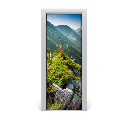 Fototapeta samolepiace na dvere Horolezectvo v horách