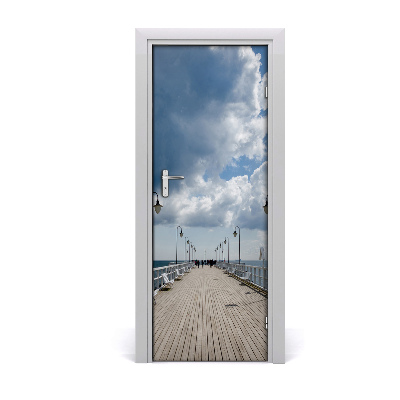 Fototapeta na dvere Mólo more