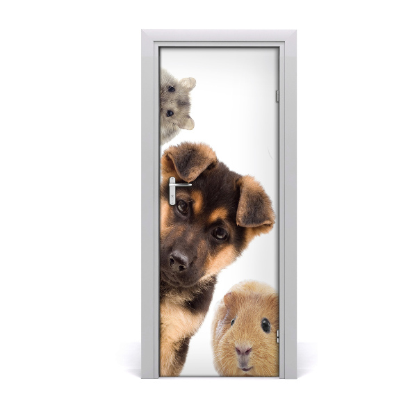 Fototapeta na dvere Domáce zvieratá