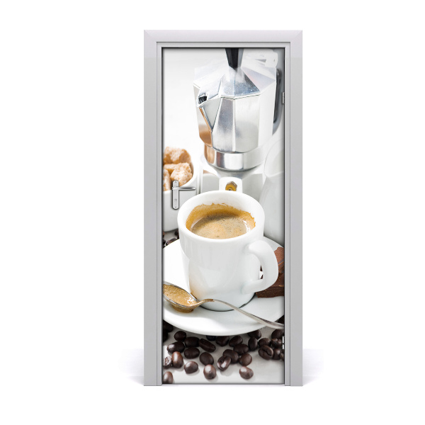 Fototapeta na dvere Aromatická káva