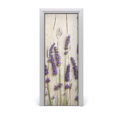 Fototapeta na dvere Levanduľa
