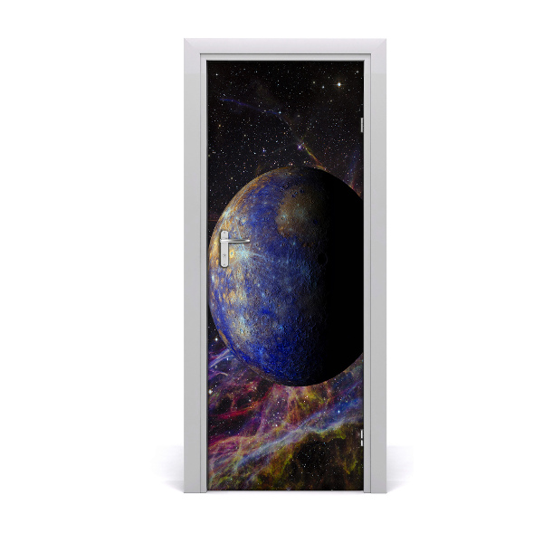 Fototapeta na dvere Merkúr vo vesmíre