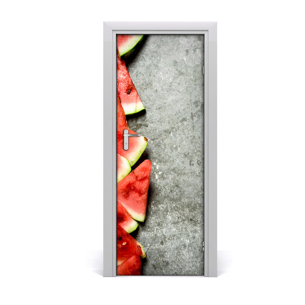 Fototapeta samolepiace na dvere Šťavnatý melón