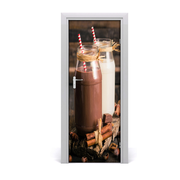 Fototapeta na dvere Kakaové mlieko