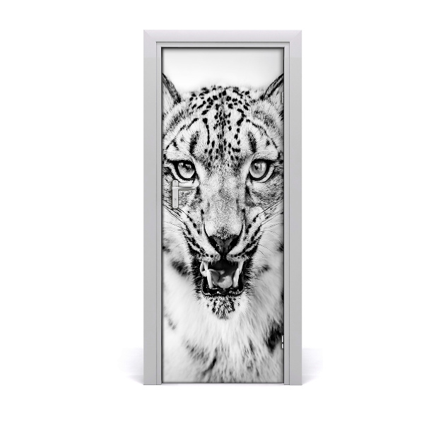 Fototapeta samolepiace na dvere Snežný leopard