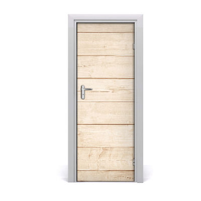 Fototapeta na dvere Svetlé drevené dosky na pozadí