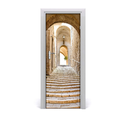 Fototapeta na dvere Úzke ulice