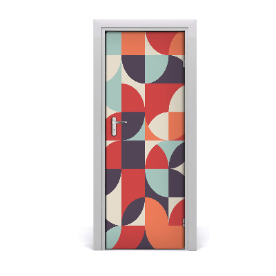 Fototapeta samolepiace na dvere Abstraktné retro pozadie