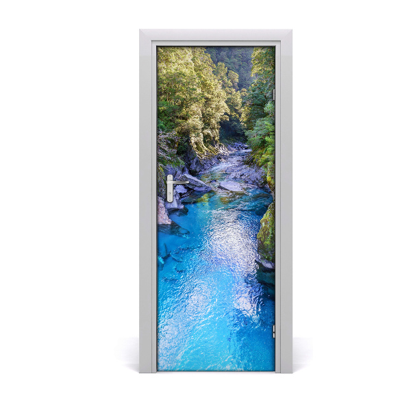 Fototapeta na dvere Lesný potok rieka