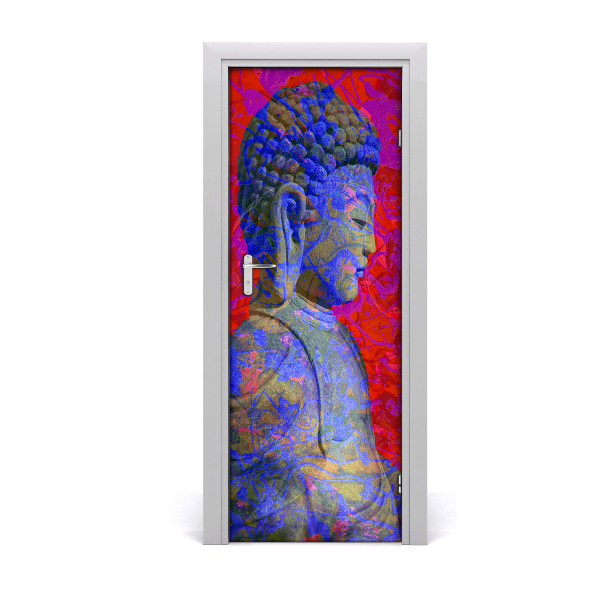 Fototapeta samolepiace na dvere Abstraktný budha