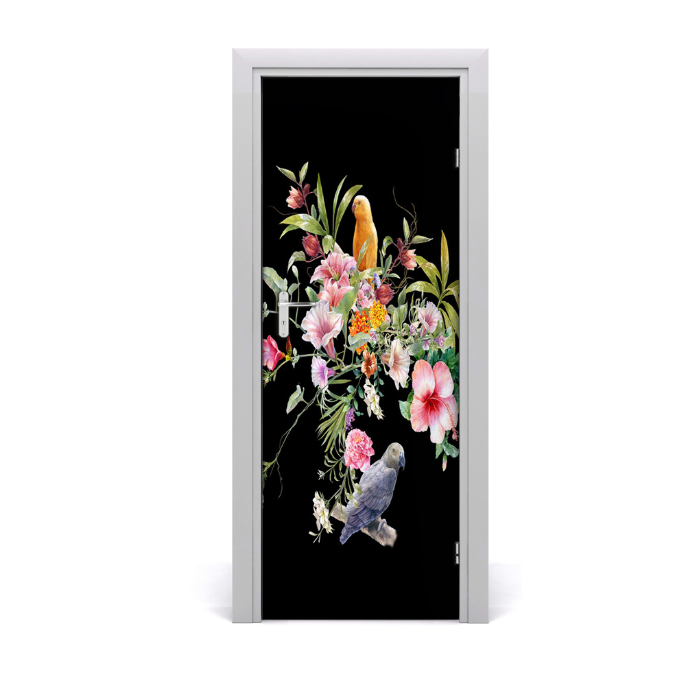 Fototapeta na dvere Havajské kvety