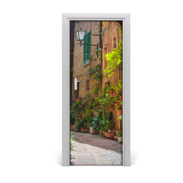 Fototapeta samolepiace na dvere Historická ulica