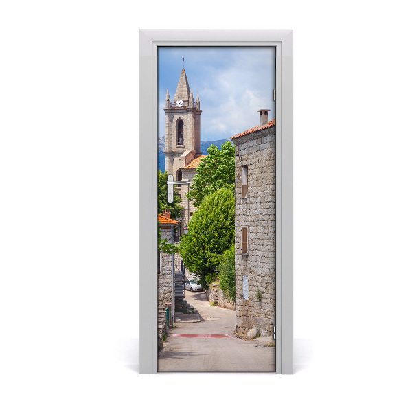 Fototapeta samolepiace na dvere Očarujúca ulica mesta