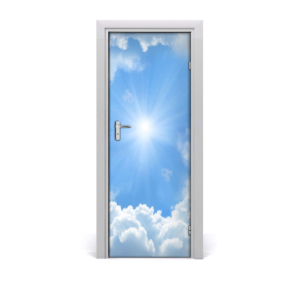 Fototapeta samolepiace na dvere Obloha slnko