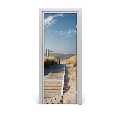 Fototapeta na dvere Plážový most