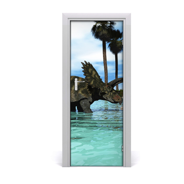 Fototapeta na dvere Dinosaurus