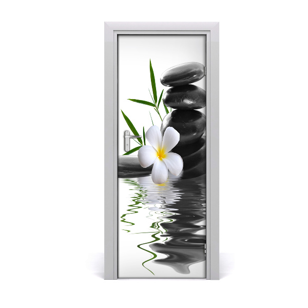 Fototapeta samolepiace na dvere Orchideové kamene