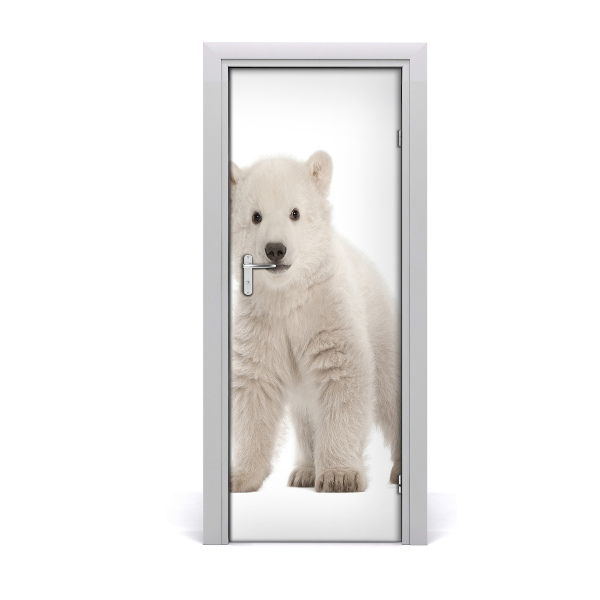 Fototapeta na dvere Ľadový medveď
