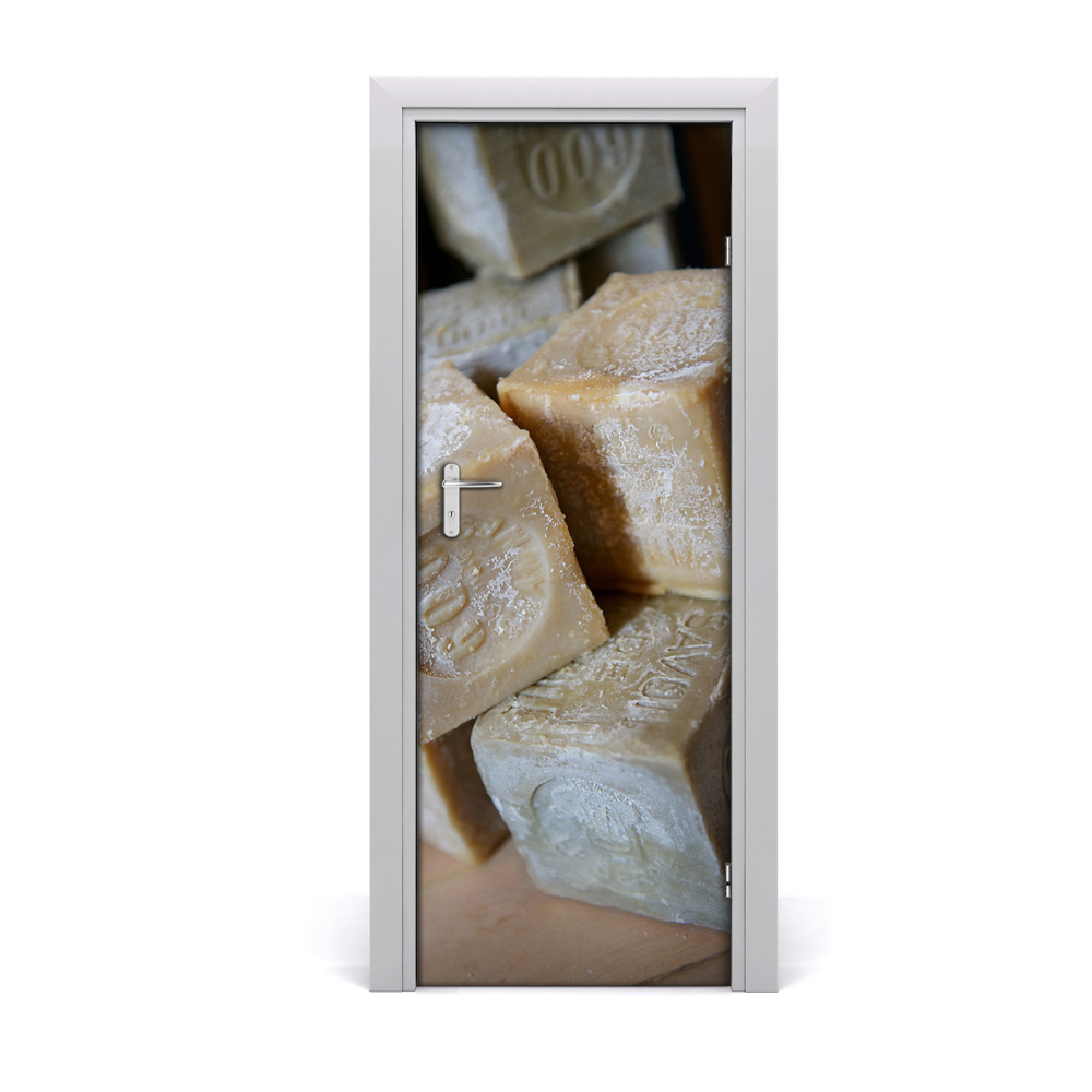 Fototapeta samolepiace na dvere Ručne vyrobené mydlo