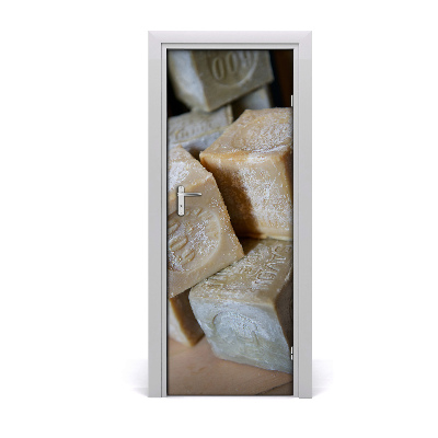 Fototapeta samolepiace na dvere Ručne vyrobené mydlo