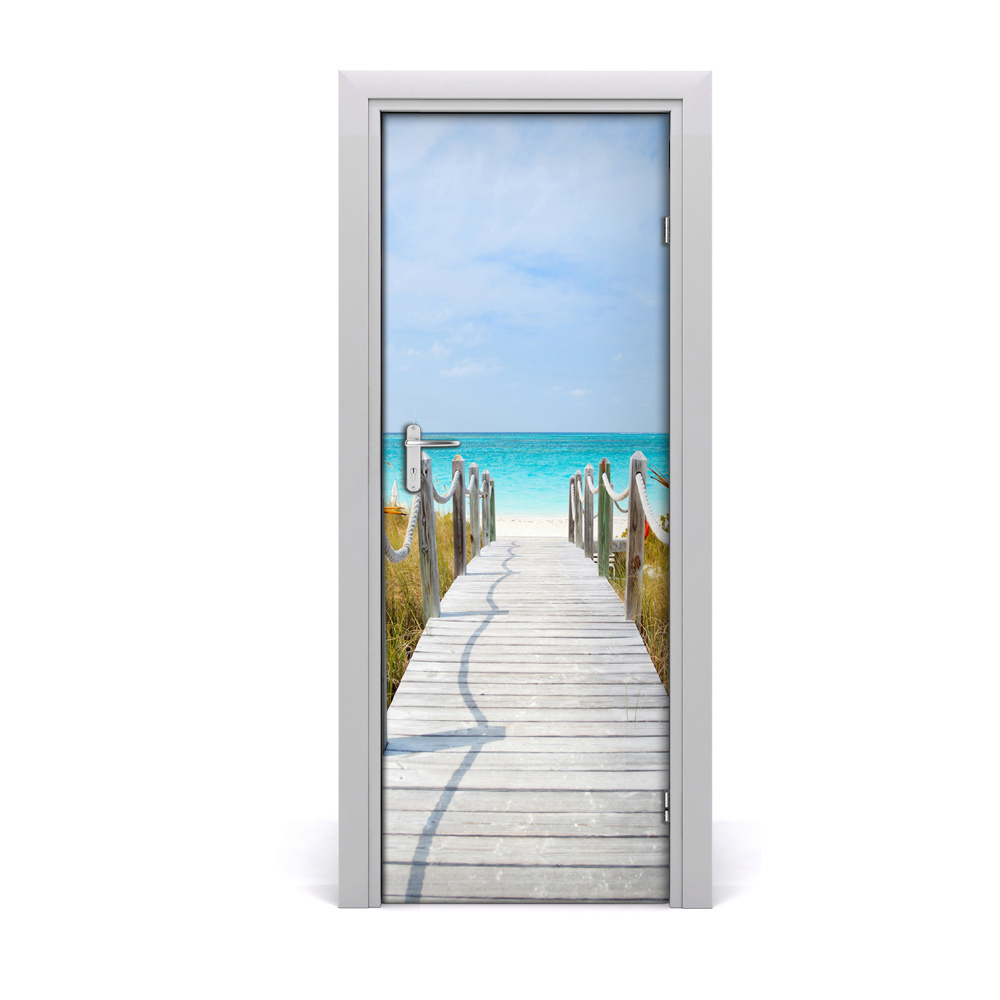Fototapeta samolepiace na dvere Cesta na pláž