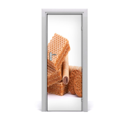 Fototapeta samolepiace na dvere Sušienky oplátky