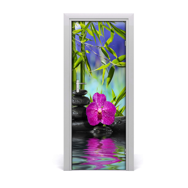 Fototapeta samolepiace na dvere Orchidea bambusová