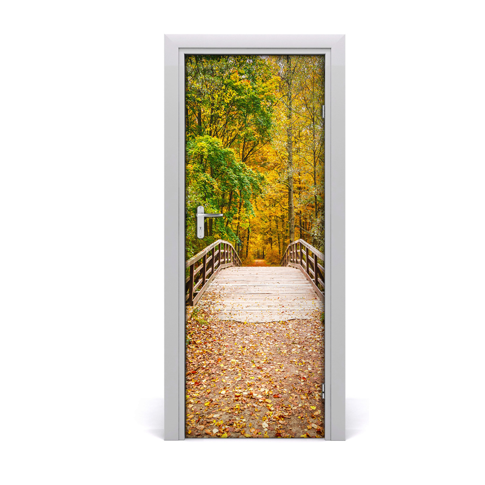Fototapeta na dvere Jesenný les