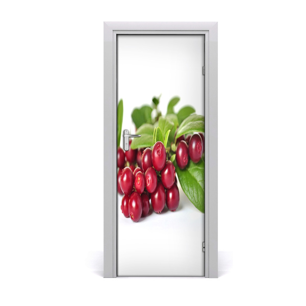 Fototapeta samolepiace na dvere Červené ovocie