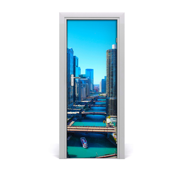 Fototapeta na dvere Rieka v Chicagu