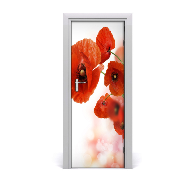 Fototapeta samolepiace na dvere Poľný mak