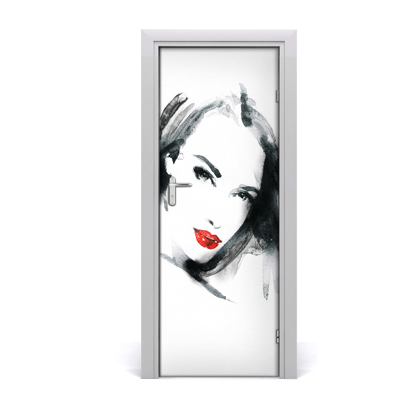 Fototapeta samolepiace na dvere Portrét ženy