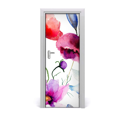 Fototapeta samolepiace na dvere Maky akvarel