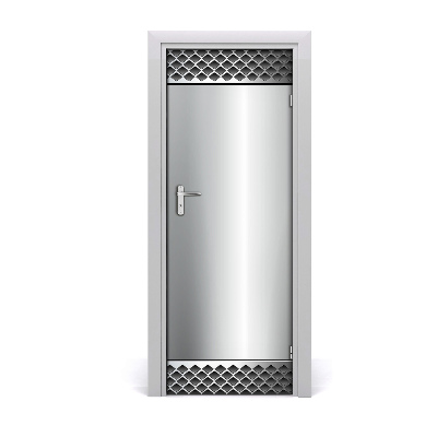 Fototapeta samolepiace na dvere Kovové pozadie