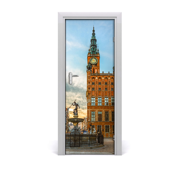 Fototapeta samolepiace na dvere Gdansk Poľsko