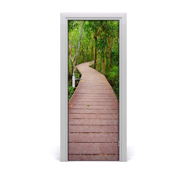 Fototapeta na dvere Cesta džungľou