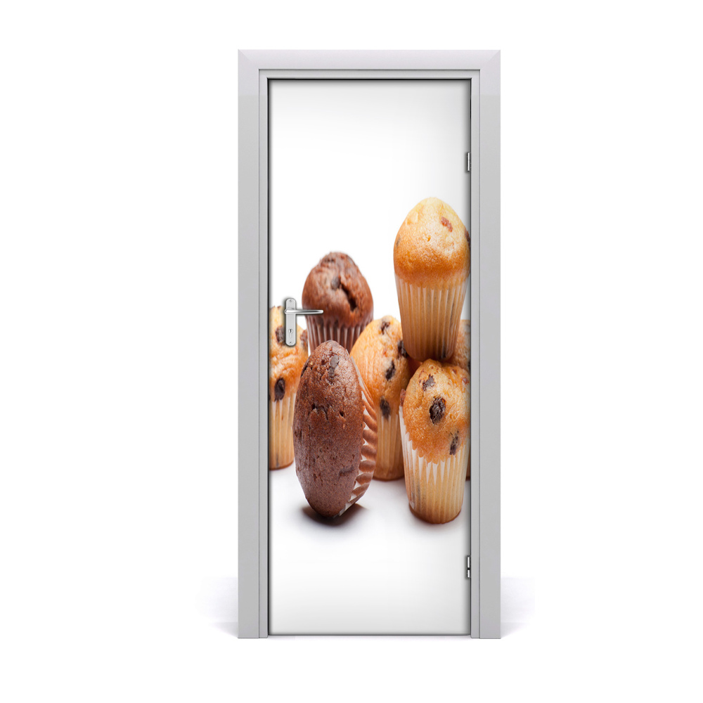 Fototapeta samolepiace na dvere Lahodné koláčiky