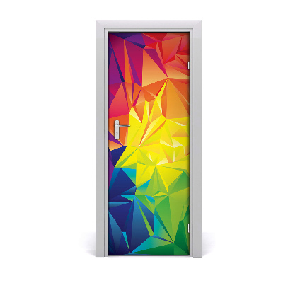 Fototapeta samolepiace na dvere Farebné pozadie