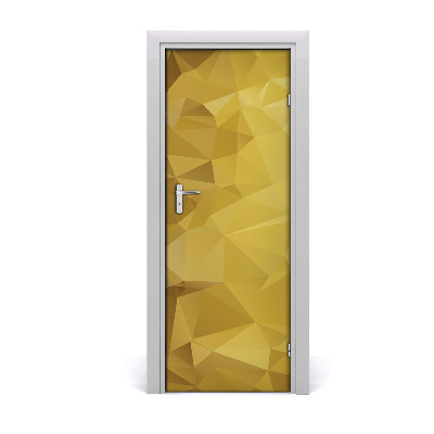 Fototapeta samolepiace na dvere Žlté pozadie