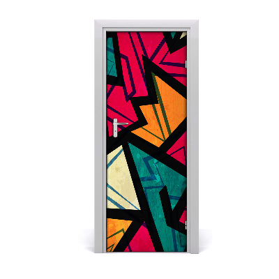 Fototapeta samolepiace na dvere Geometrické pozadie