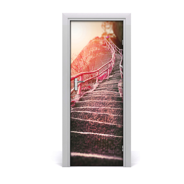 Fototapeta na dvere Točité schodisko