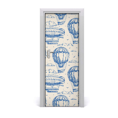 Fototapeta na dvere Balónová vzducholoď